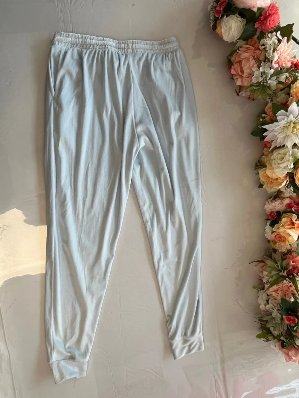 NEW Honeydew Simply Cozy Sleigh Pajama Set Frosty Blue Medium